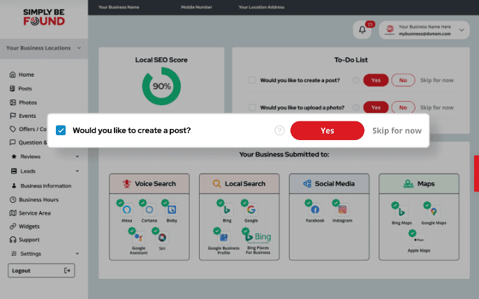 Create local SEO strategies to improve online visibility and attract local customers for your business. Optimize listings, maps, social media, and voice search for better search rankings.