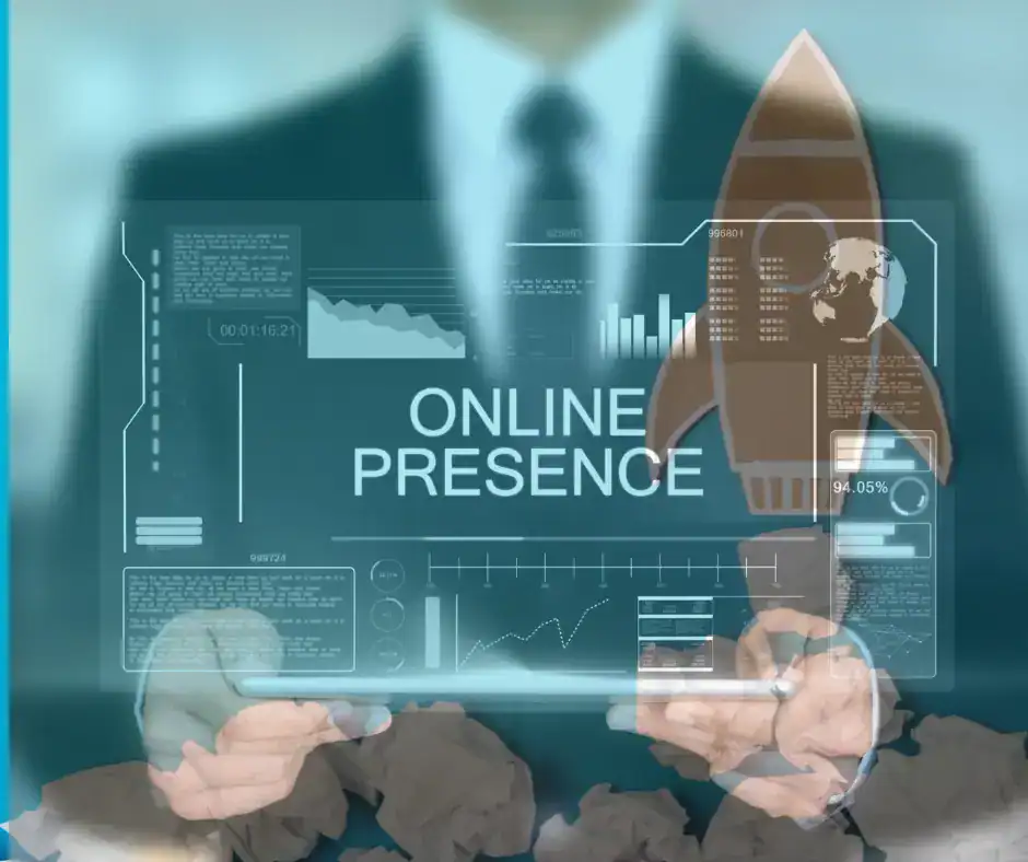 Online presence digital marketing analytics and SEO strategies for businesses.
