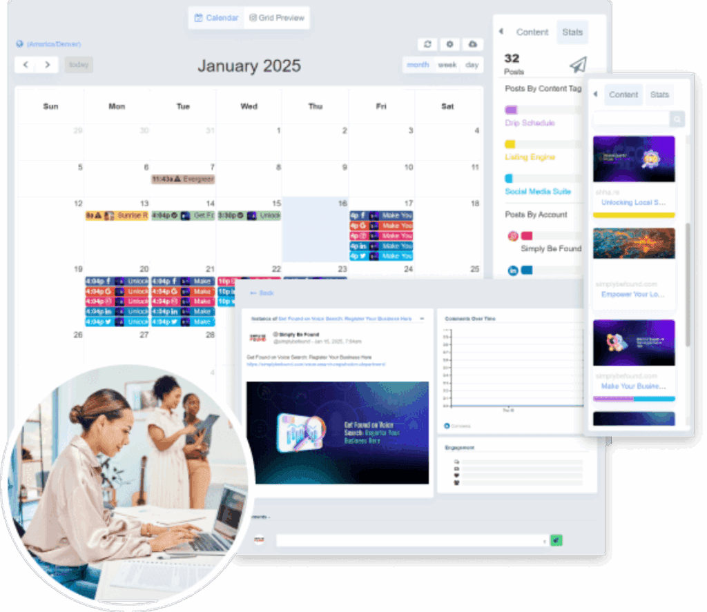 Expert social media management platform for business growth and online visibility.