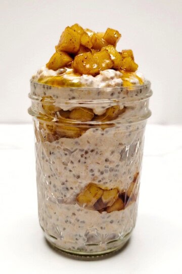 Apple Pie Overnight Oats