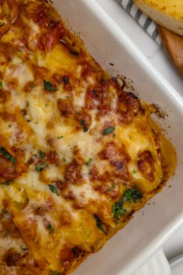 Jumbo Stuffed Shells with Italian Sausage