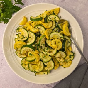 Roasted Zucchini & Squash