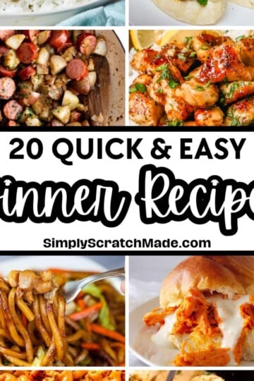 20 Quick and Easy Dinner Recipes
