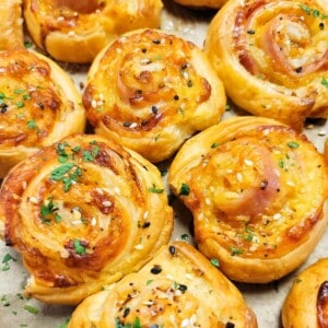 Ham and Cheese Pinwheels