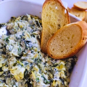 Easy Spinach Artichoke Dip