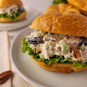Chicken Salad with Grapes and Pecans