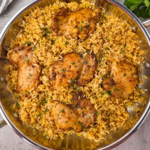 One Pot Chicken and Rice Dish