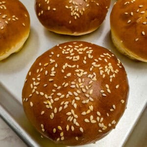 Homemade Hamburger Buns