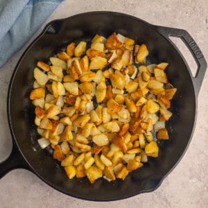 Fried Potatoes and Onions