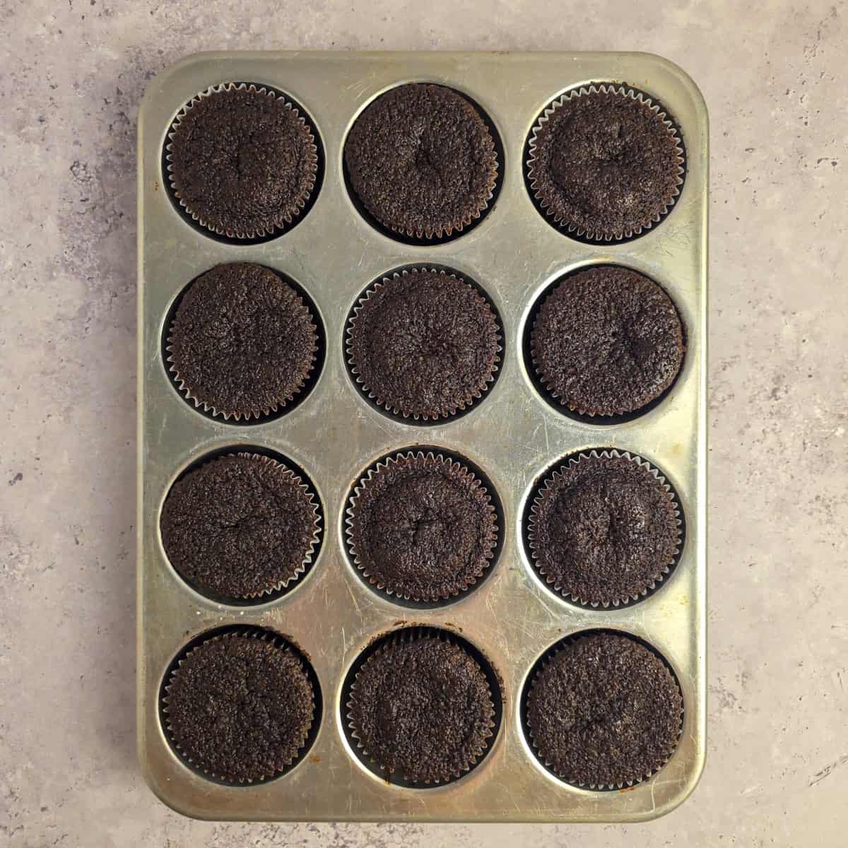 Chocolate Strawberry Cupcakes