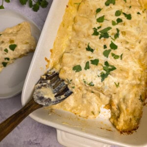 Sour Cream Chicken Enchiladas
