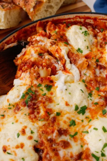 Easy Skillet Lasagna
