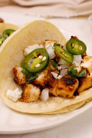 Quick Chicken Tacos