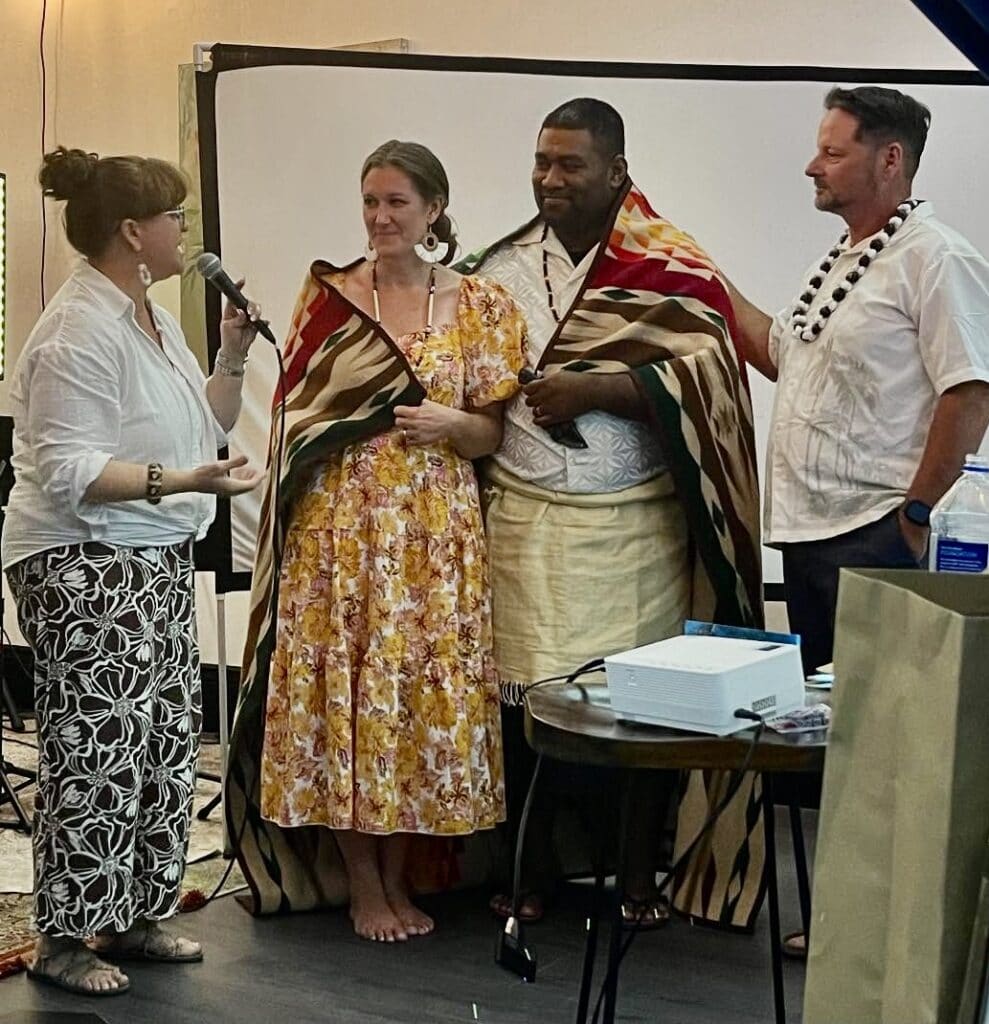 Healing and spiritual awakening at Singing Feather Ministries event, promoting faith, community, and cultural connection.