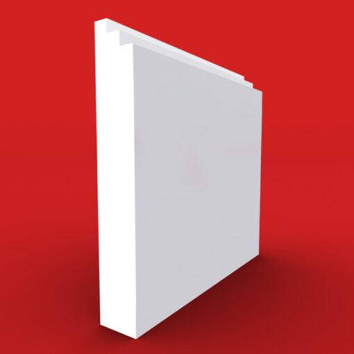 small stepped skirting