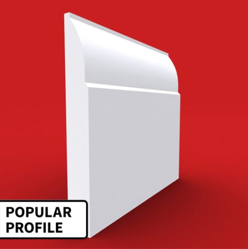 mdf ovolo skirting board