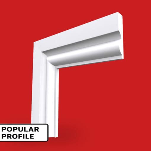 skirting king torus mdf architrave