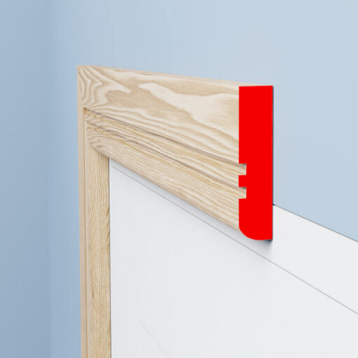 Bullnose Square Grooved 2 Pine Architrave