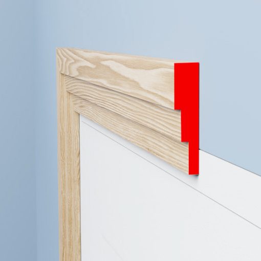 Large Stepped Pine Architrave