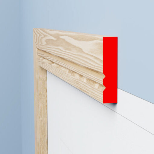 Square V Grooved 2 Pine Architrave