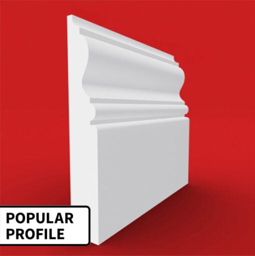 mdf georgian skirting board