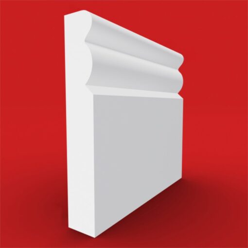 Ogee 3 MDF Skirting