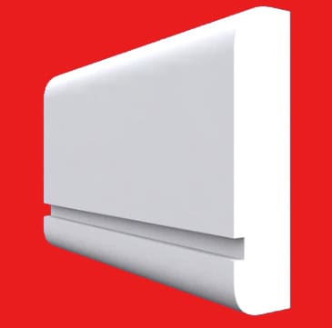 Bullnose Square Grooved Dado Rail