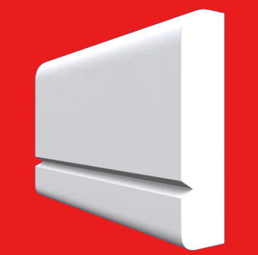 Bullnose V Grooved Dado Rail