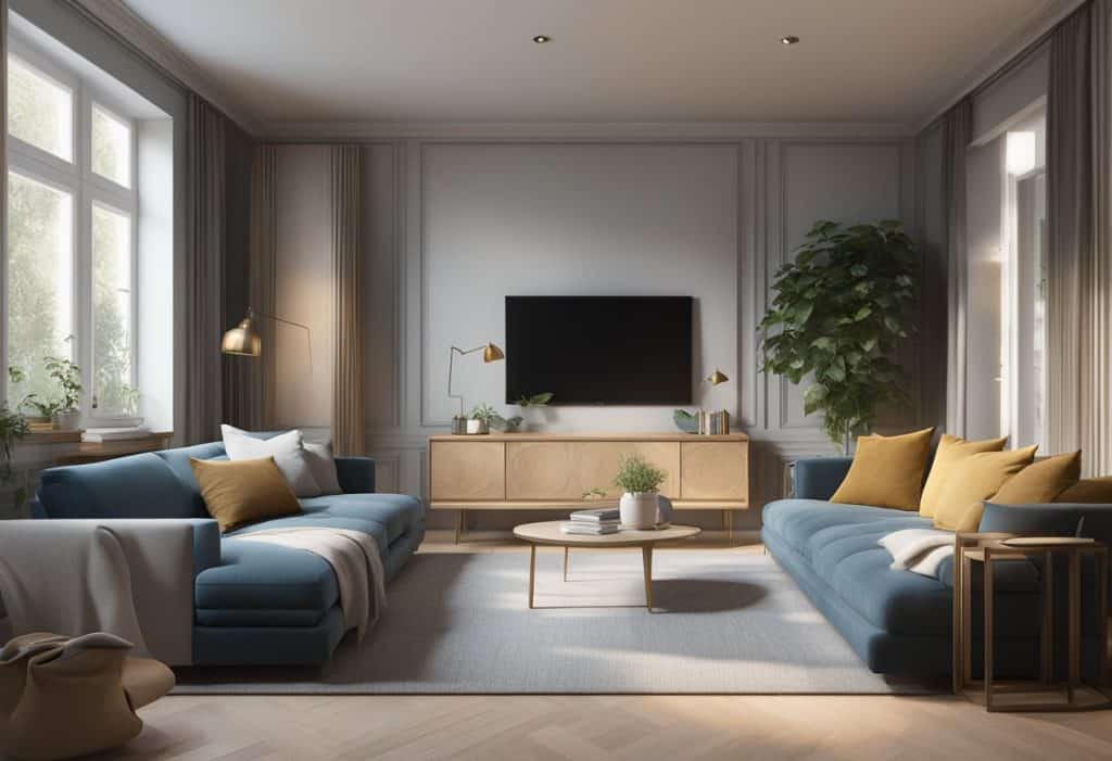 living room renovation