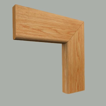 bullnose oak architrave