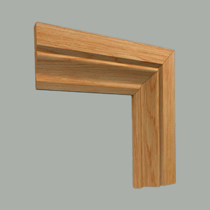 ogee oak architrave
