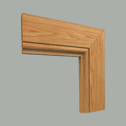 ovolo mini oak architrave