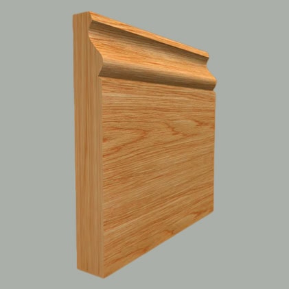 ovolo mini oak skirting