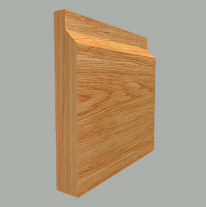 rebate 45 oak skirting
