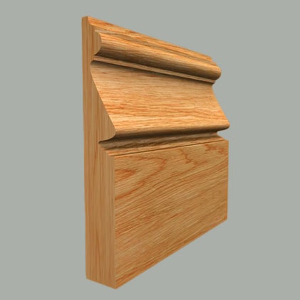regency a oak skirting