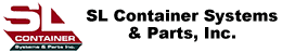 SL Container Systems logo showcasing quality storage solutions.