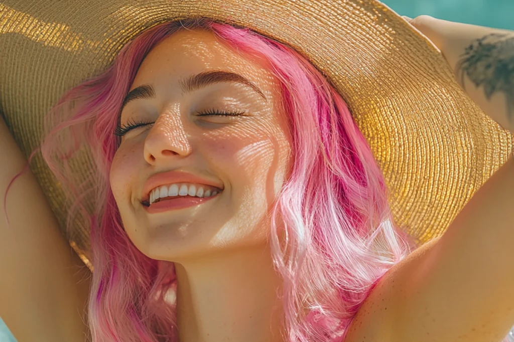 How to Protect Coloured Hair from the Sun