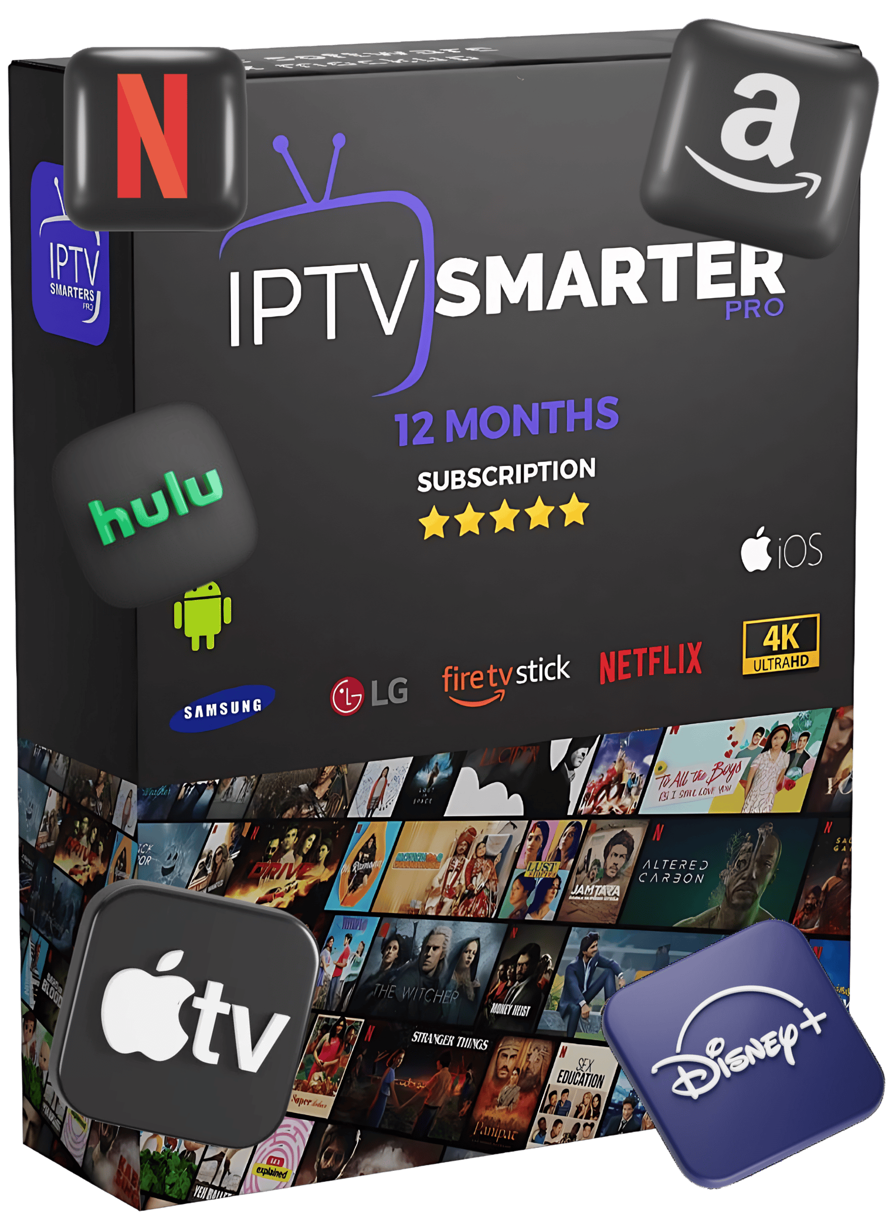 smarters pro abonnement 12 mois