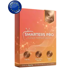 Abonnement Smarters Pro 3 Mois