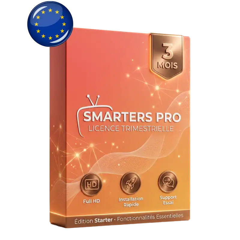 Abonnement Smarters Pro 3 Mois