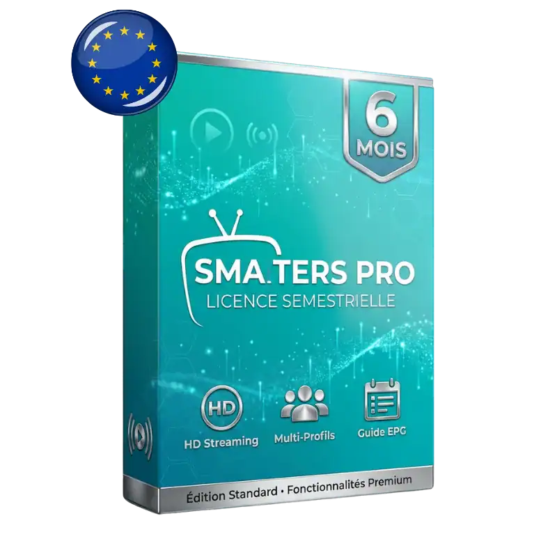 Abonnement Smarters Pro 6 Mois