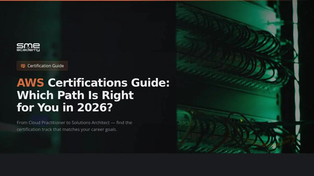 Guide to AWS certifications and career paths for 2026.