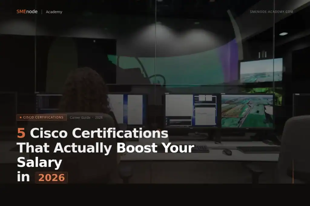 Cisco certifications for 2026 that can increase your salary potential.