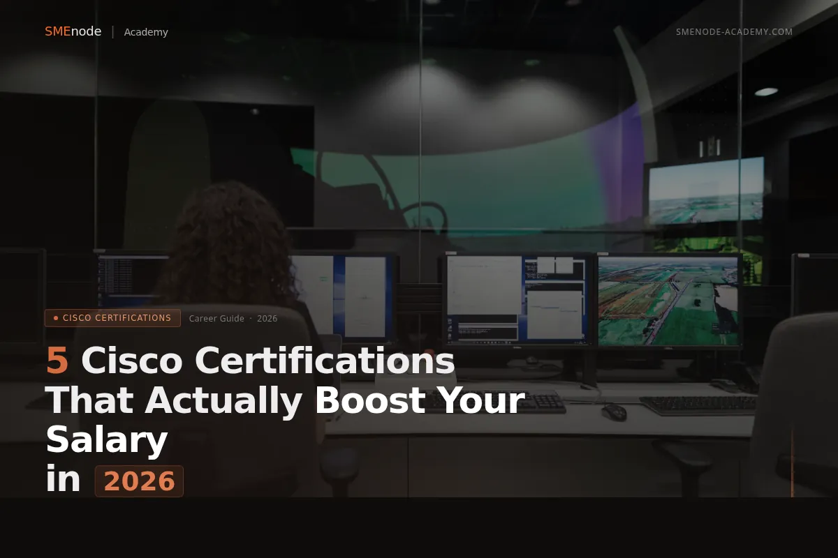 Cisco certifications for 2026 that can increase your salary potential.