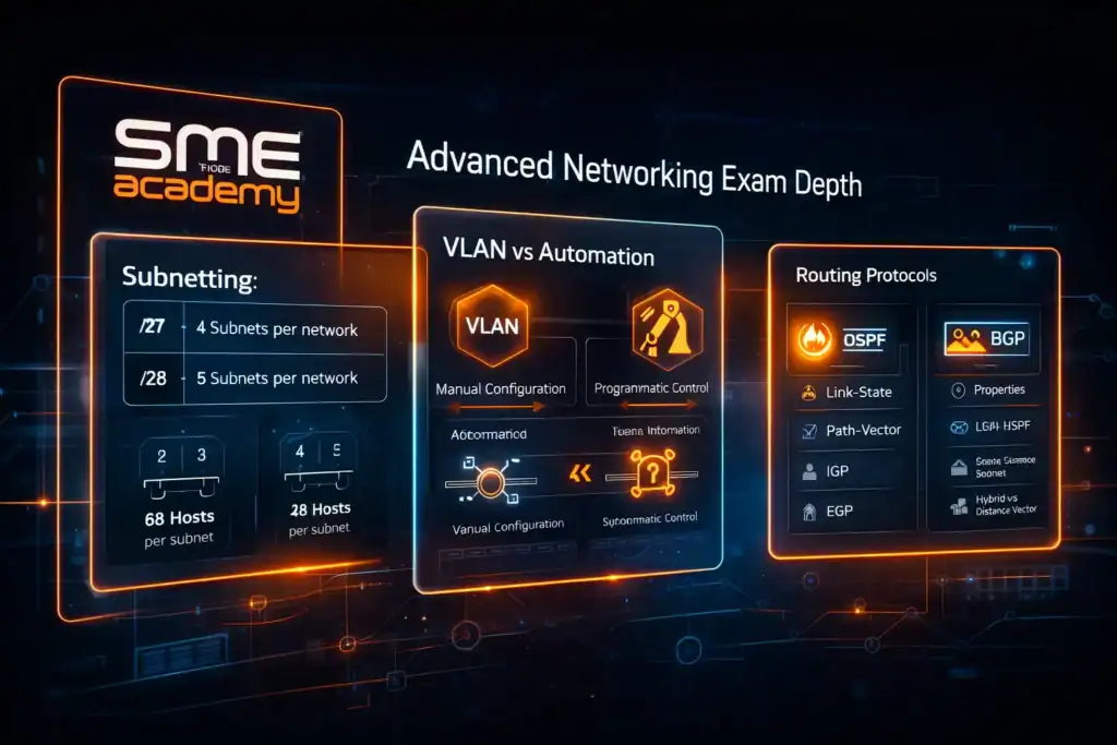 Comparison of Network+ and CCNA certifications for networking careers.