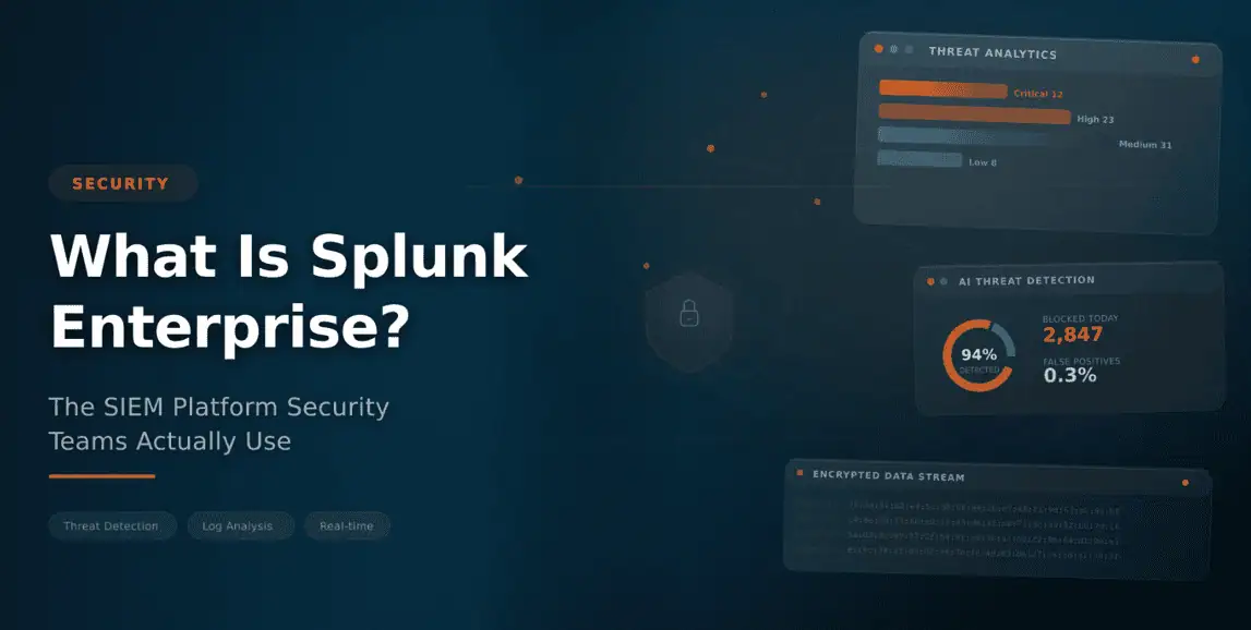 Splunk Enterprise SIEM platform for security and threat detection.