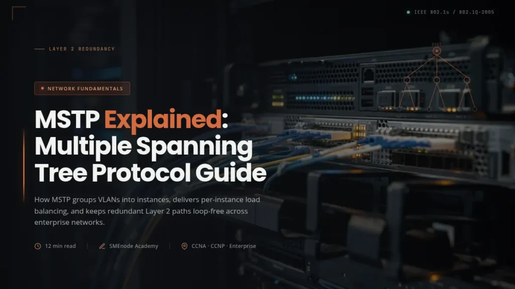multiple spanning tree protocol