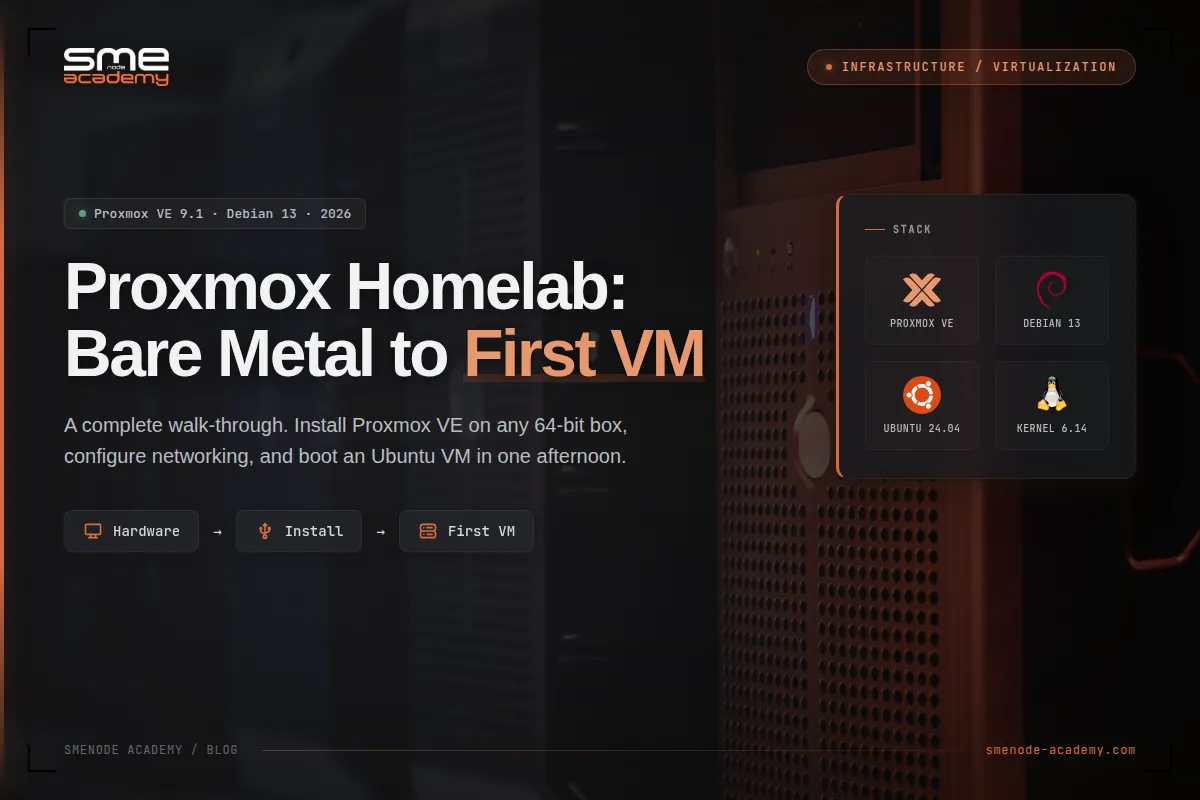 Bare Metal to First VM for Virtualization.
