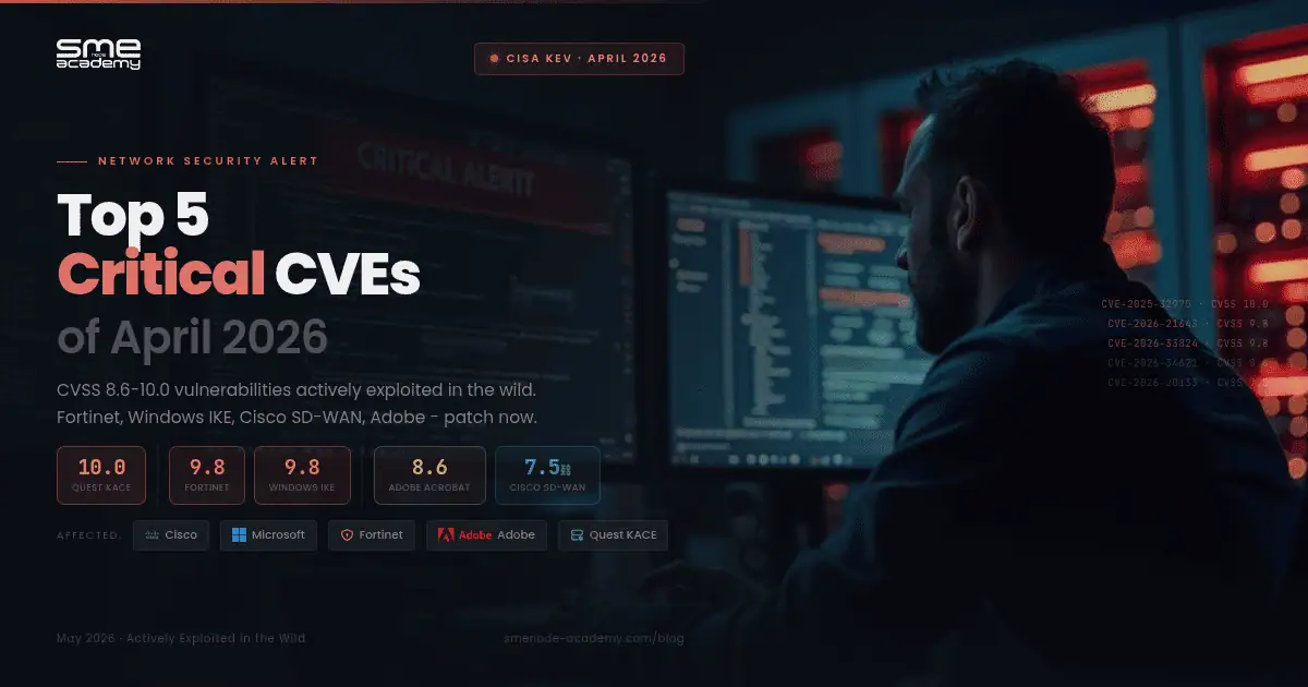 Critical CVEs April 2026 - Network Security Alert for Engineers.