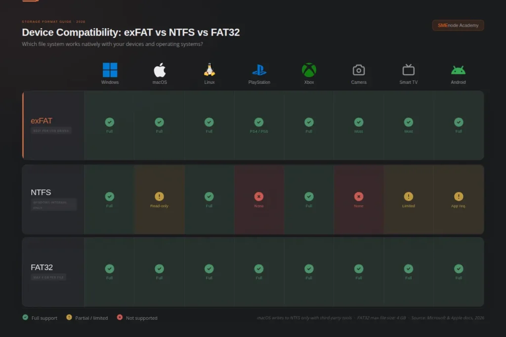 exFAT vs NTFS